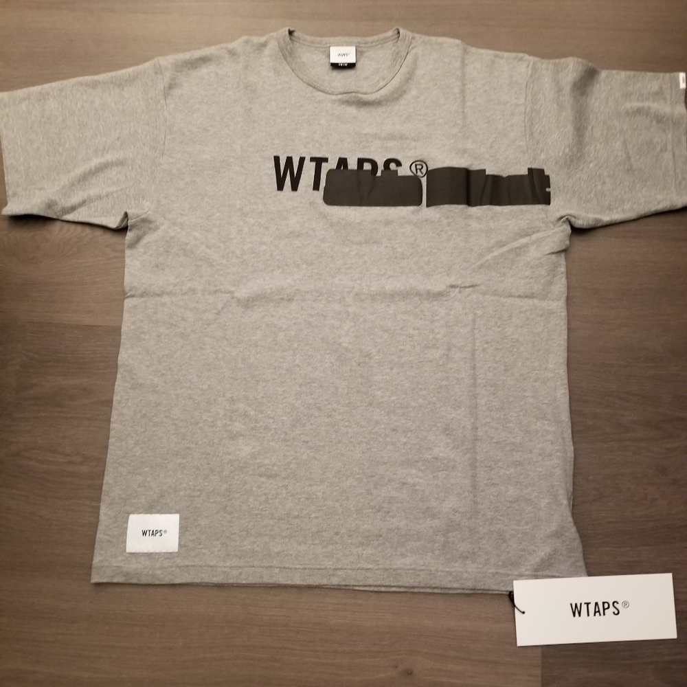 WTAPS " side effect tee " gray